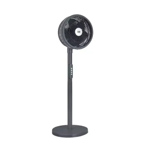 Dual Purpose 10 Inch AC Mechanical Adjustable Height Ventilation Fan Plastic for Commercial Office Household & Hotel Use