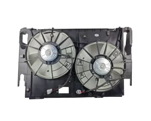 Dual Radiator Cooling Fan Assembly 12V DC OE 16711 31430 Replacement for Toyota Alphard 3.5
