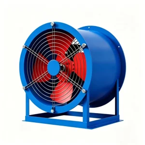 Duct Mounted Electric Ball Bearing Cast Iron AC Axial Flow Fan Waterproof IP54 Industrial Exhaust Fan OEM ODM