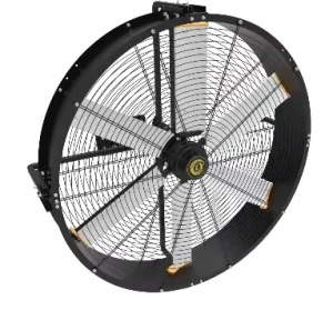 Duel King 2000mm Industrial Wall Mounted Fans 2 Meters HVLS Wall Fans for Warehouse Ventilation Large 2000mm Wall Mounted Fan