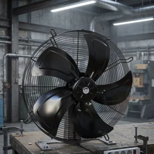 Durable 24 Inch Industrial Axial Fan 600mm Metal Blade Ventilator for Heavy Machinery