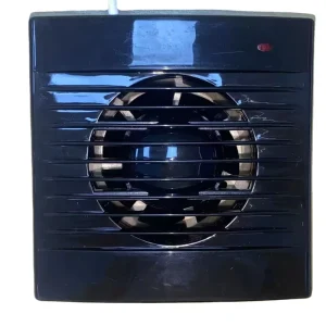 Durable 4 Inch AC Powered Quiet 14W Plastic Circular Ventilation Exhaust Fan for Household Commercial & Industrial Use