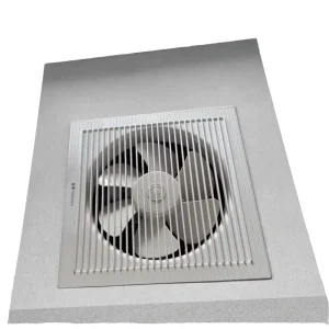 Durable 8 Inch AC Powered Plastic Circular Ventilation Exhaust Fan for Household Commercial & Industrial Use