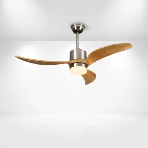 Durable Decoration Light Led Ceiling Fans With Remote Control for Indoor Restaurant Bar Home Hotel Bedroom