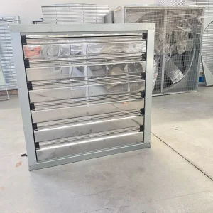 Durable Electric Exhaust Fan with Stainless Steel Blades and Dual Ball Bearing for Long Lasting Farm Ventilation