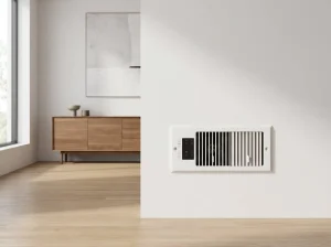 Durable Intelligent Thermostat Control Wall Mounted Exhaust Fans for Home and Bedroom Use