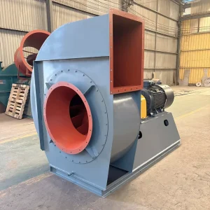 Dust Removal Wear Resistant High Temperature Centrifugal Induced Draft Duct Fan with OEM Support 380V 220V