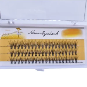 EASY FAN Handmade Cruelty Free Softer Feel Synthetic Hair Natural Long Eyelash Extensions 10D 20D 0.07 0.1 DIY Fan