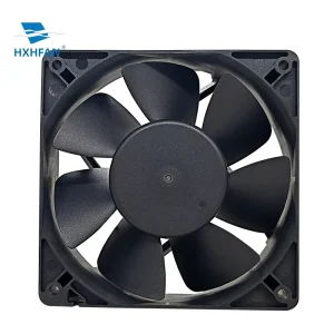 EC 110 220V Air Cooling Exhaust Fan 120x120x38mm Plastic Blades Ball Bearing 70000 Hours Lifespan CE Certified OEM ODM Axial Fan