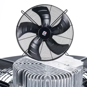 EC Permanent Magnet Brushless Industrial Axial Fan Steel Impeller 1400 1700 RPM 400 mm