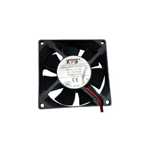 EC8025 Industrial Cooling Fan with Plastic Blades for Mechanical Equipment Purifier OEM AC 110/220/380V