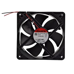 EEC0252B1 000C A99 Axial Flow Cooling Fan with Ball Bearing Plastic OEM 120x120x25MM 24VDC 5W 108.2CFM 3100RPM