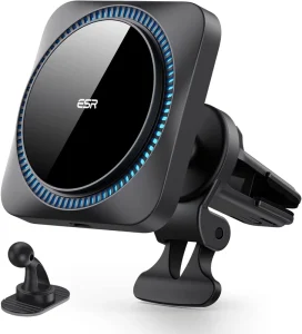 ESR for Car Mount Charger with CryoBoost Phone Cooling Car Charger Air Vent Dashboard Car Phone Holder