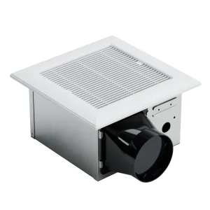 ETL Bathroom Exhaust Fan 10 Inch 120VAC 100CFM AC Motor 25W High CFM Air Vent Fan for Household Ceiling Quiet Bath Fan