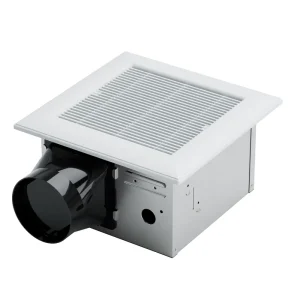 ETL Certified 10 Inch Quiet Ceiling Wall Mounted 50 80 110 CFM Fan Ventilation Exhaust Fan with Led Light
