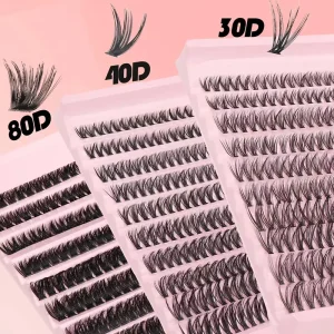 Easy Fan Eyelash Extensions Fluffy Soft Faux Mink Individual Lash Extensions Professional Salon in Stock