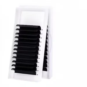 Easy Fan Lash Extensions 0.07-D for 20mm Russian Volume Silk Semi-Hand Made False Eyelashes Self-Fanning