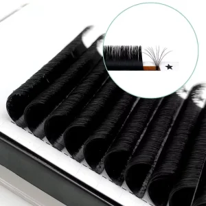 Easy Fan Silk Eyelash Extensions Individual Eyelash Extensions Easy Fan Rapid Eyelash