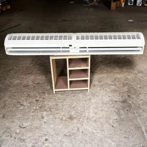 Easy Installation Low-noise Industrial Door Air Curtain Remote Control Motor Engine Metal Construction Energy Saving High