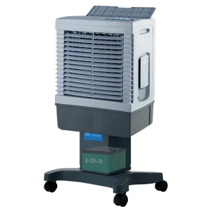 Eco Friendly 20L Water Evaporative Portable Solar Rechargeable Battery Air Cooler Cooling Fan for Small Room