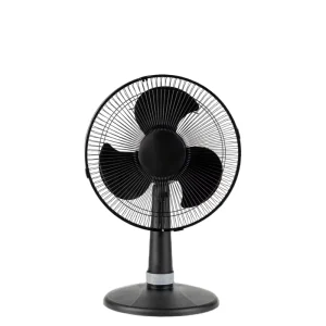 Eco Friendly Electric Low Noise Plastic Table Fan Mechanical Control Portable Oscillating High Velocity Airflow