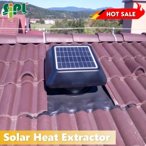 Eco Vent Tools Attic Gable Heat Exhaust Cooler 14” Air Ventilation Industrial Product Solar Ceiling Extractor DC Motor Roof Fan