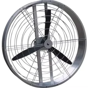 Electric 380V 220V Farm Wall-Mounted Axial Fan Ventilation Stainless Steel Blades OEM ODM 1400RPM 1 Year Warranty
