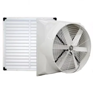 Electric 380V FRP Cone Exhaust Fan Home Use Customizable Agricultural Ventilation System OEM Support Poultry Farming