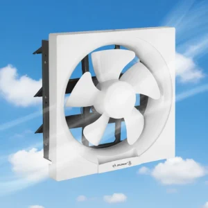 Electric 6 Inch Wall Mount Ventilating Exhaust Fan with Plastic Blades OEM Customizable Bathroom Ventilation Fan