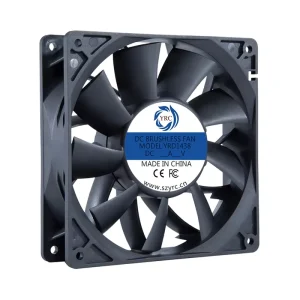 Electric 80m 8010 12V DC Brushless Ball Bearing Free Standing Waterproof High Airflow Axial Cooling Fan Plastic OEM 80x80x10mm