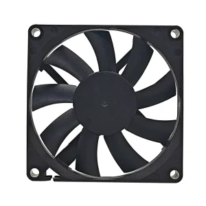 Electric 80x80x15mm DC Axial Flow Fan 5 12 24V Ball Bearing Explosion Proof Air Cooling Fan Plastic Blades CE RoHS Certified OEM