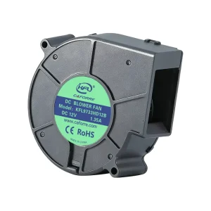 Electric 9733 97x94x33mm Turbo Blower OEM ODM 12V/24V Copper Motor Ball Bearing Barbecue Grill Fan