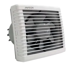 Electric ABS square Louvre Exhaust Fans for Bathrooms Suitable for Kitchens. With Copper Wire Motor