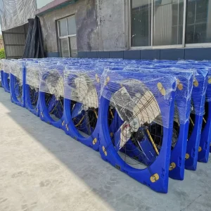 Electric AC Axial Exhaust Fan with 4 6 Stainless Steel Blades and Oil Bearing 380V 50 60Hz WEG Motor OEM Available