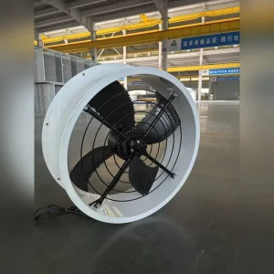 Electric Aluminum Duct Axial Fan Industrial Ventilation Exhaust Unit for Grain Silos and Warehouses