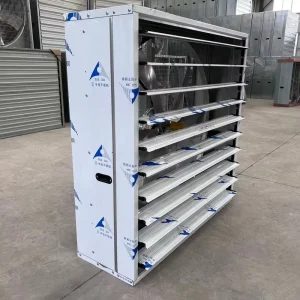 Electric Axial Flow Negative Pressure Fan Anti Corrosion Galvanized Ventilator for Broiler House Vegetable Greenhouse Planting