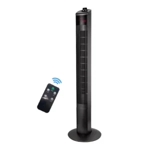 Electric Bladeless Ventilateur Tower Pedestal Fans Black Tower Fan