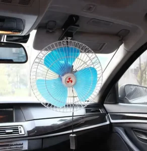 Electric Car Air Fan Clip-on 8″ DC Car Fan 12V Car Radiator Fan Speed Control for Truck/Bus