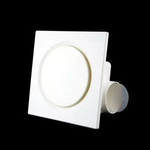 Electric Ceiling Axial Flow Ventilation Exhaust Fan with Plastic Blades White 40dB for Kitchen Home Use OEM