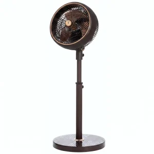 Electric Cooling Fan Adjustable Height Oscillating Fan 10 Inch Air Cooling Fan for Bathroom and Household Use
