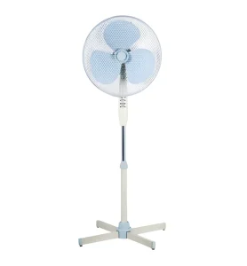 Electric Cooling Fan for Household Plastic Hotel Garage Pedestal 16 Inch Stand Fan