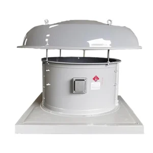 Electric Corrosion Resistant FRP Roof Axial Fan Ball Bearing Acid Alkali Resistant OEM ODM Exhaust Equipment 16 Blade Diameter