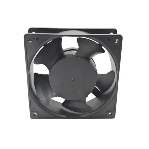 Electric DC 120x120x38mm Plastic Axial Flow Cooling Fan with Ball Bearing OEM ODM for Industrial Machines