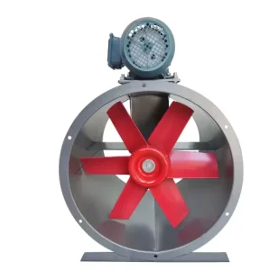 Electric Ducted Axial Flow Fan Belt Drive Explosion-Proof 220V/380V for Chemical Warehouses