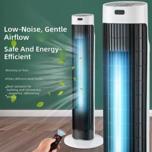 Electric Fan Leafless Tower Fan Floor Fan Shaking Head Fan Desk Fan air Conditioner Cold Fan Brushless Motor Cold Fan