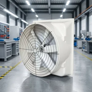 Electric Fiberglass Duct Axial Exhaust Ventilation Cooling Fans for Industrial Use in Poultry Farms Factories and Workshops