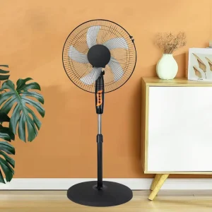 Electric Floor Fans 220V Outdoor Modern Household Stand Oscillating 16 Inch Mechanical Control with 3 Speed