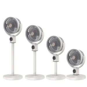 Electric Floor Stand Circulating Cooling Fan USB With Night Light Remote Control Air Blower Household Timing Adjustable Height