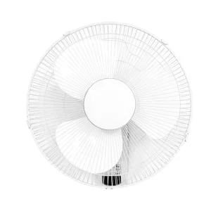Electric Household Wall Mounted Fan with Remote Control Air Cooling Plastic and Metal Material for Home Use