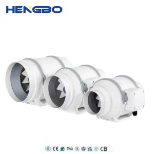 Electric Low Noise 4 12Inch AC Axial Plastic Duct Fan 5 Year Warranty for Basement Bathroom Kitchen Exhaust Ventilation OEM ODM